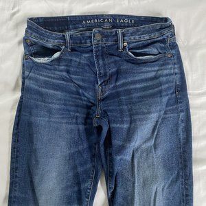American Eagle Airflex+ Dark Wash Jeans